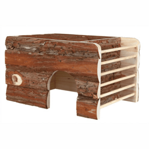 NATURAL LIVING HOUSE ILA WITH HAY RACK 40×25×29CMv