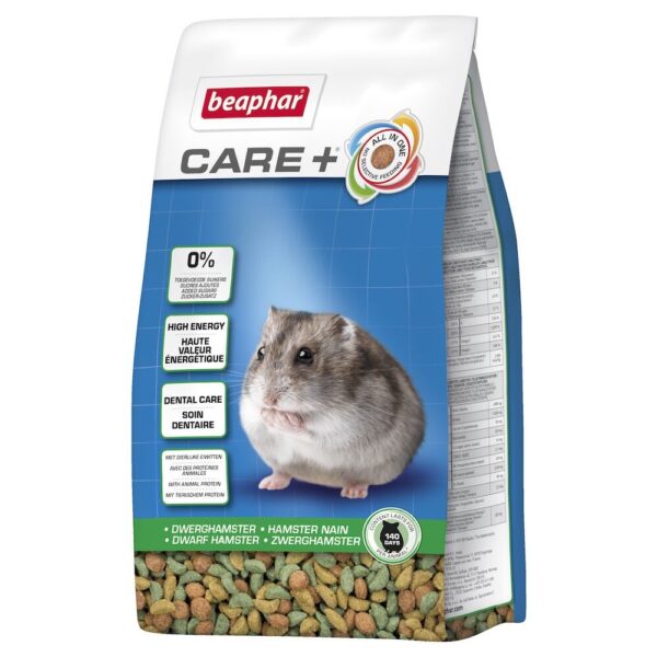 Beaphar Care+ Dverghamster mat 700g