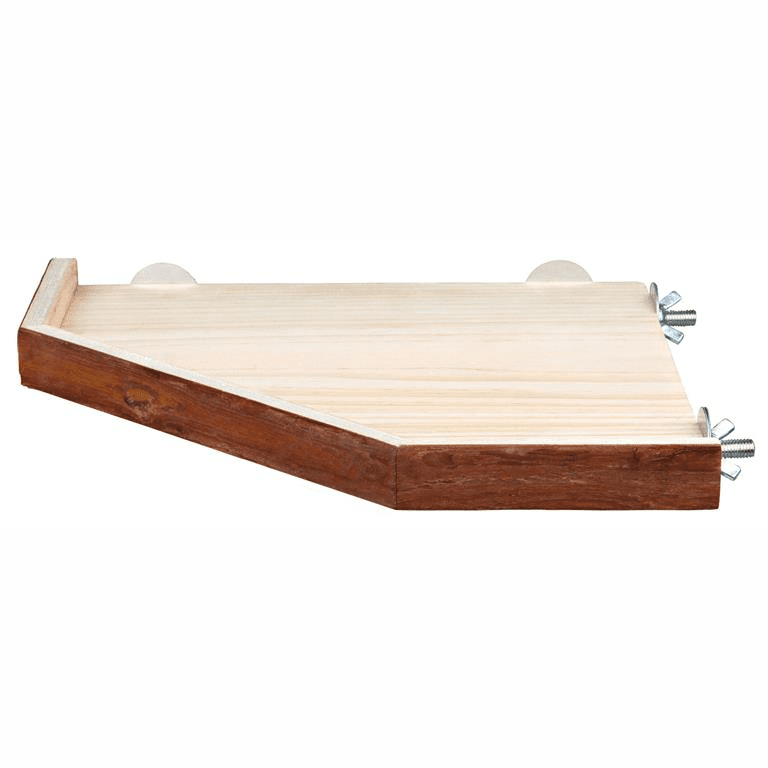 Natural Living hjørnehylle i tre