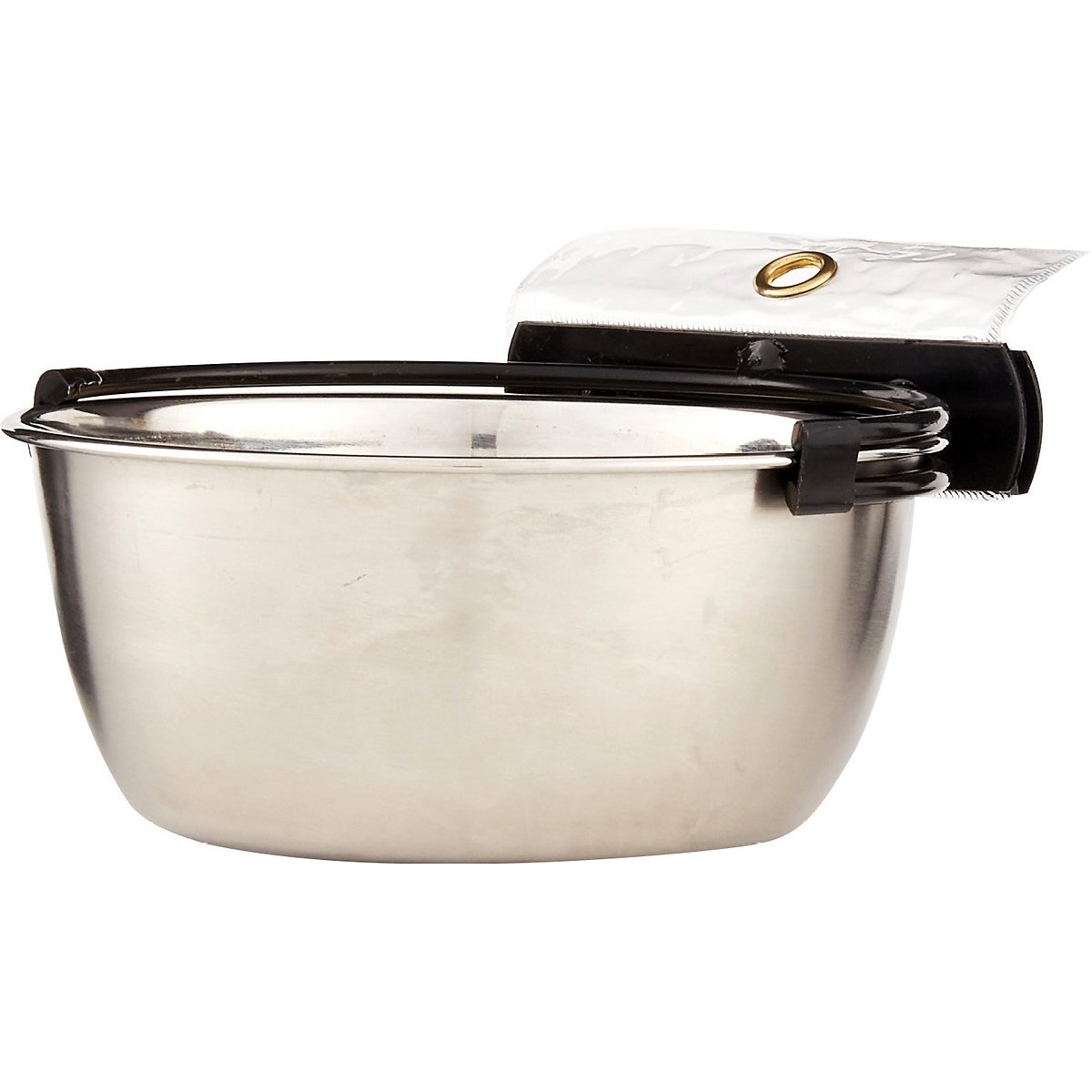 Stålskål snapyfit med skrufeste til stålbur Stålskål snapyfit med skrufeste til stålbur