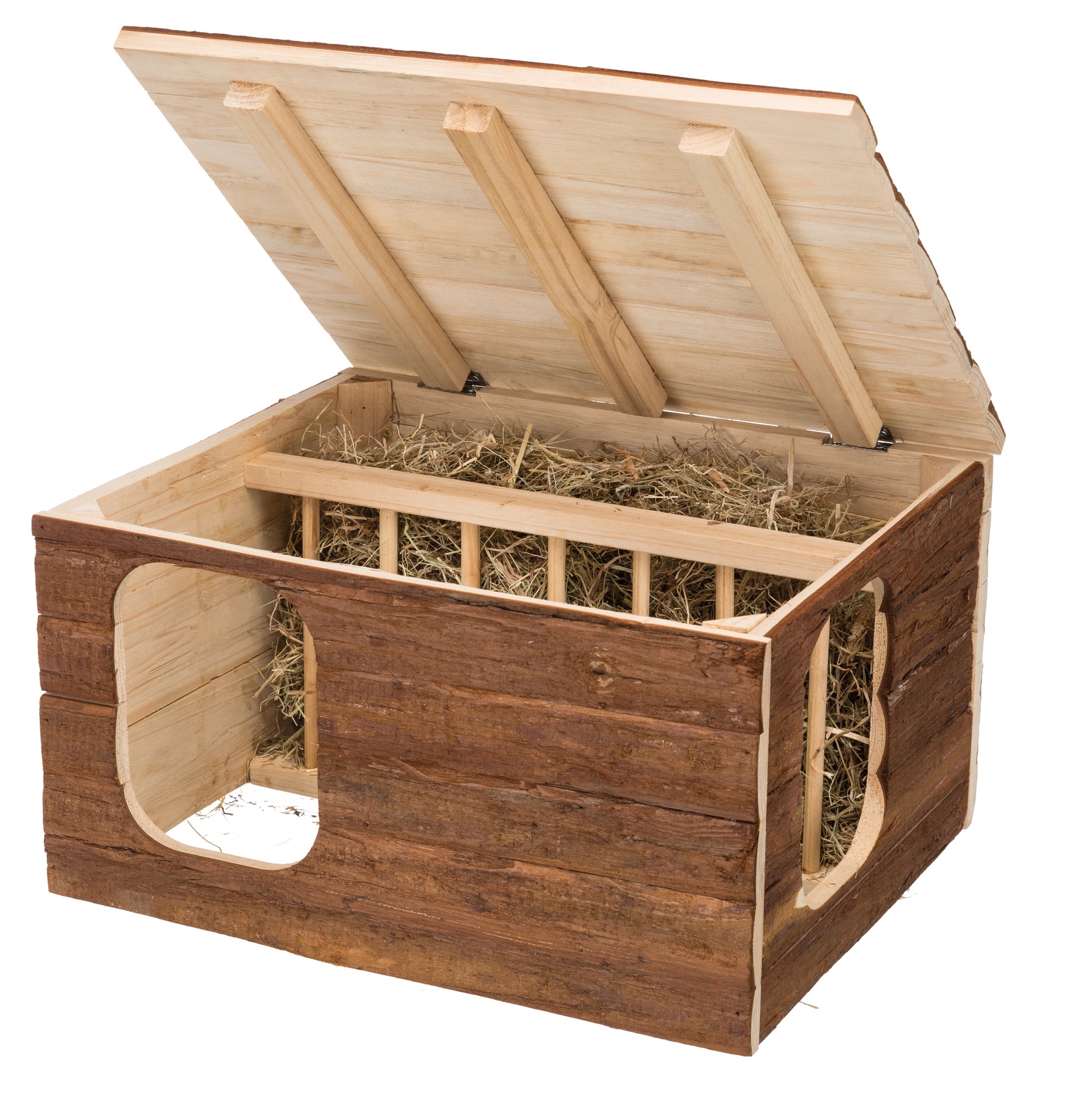 Trixie Natural Living Hilke Smådyrhus med integrert høybeholder