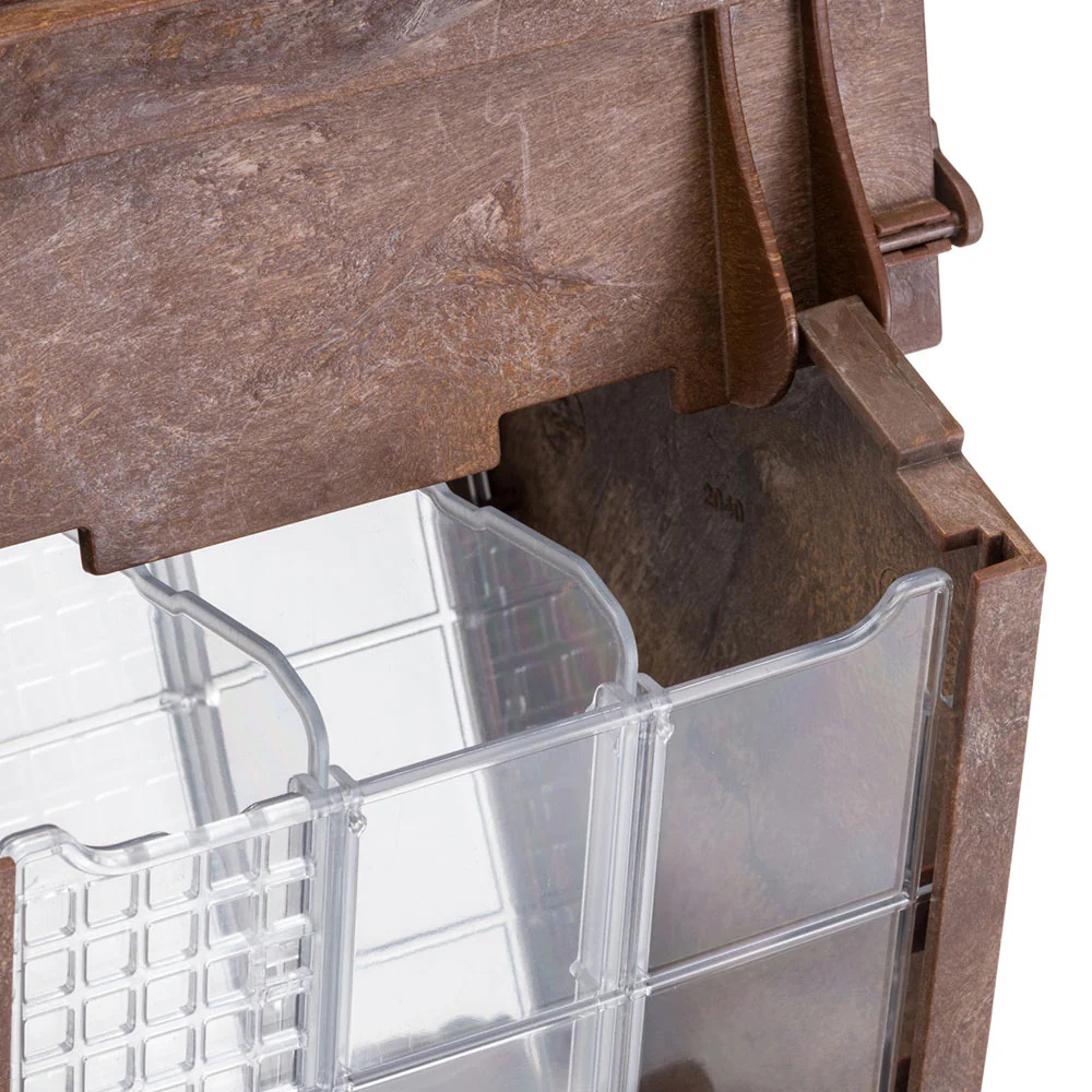 Fuglemater Silo med 3 kammer - Ferplast