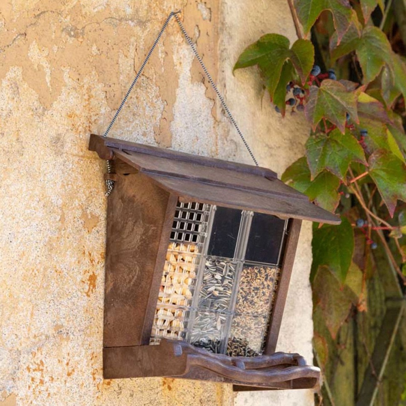 Fuglemater Veggmodell Silo 3 kammer - Ferplast Fuglemater Veggmodell Silo 3 kammer - Ferplast