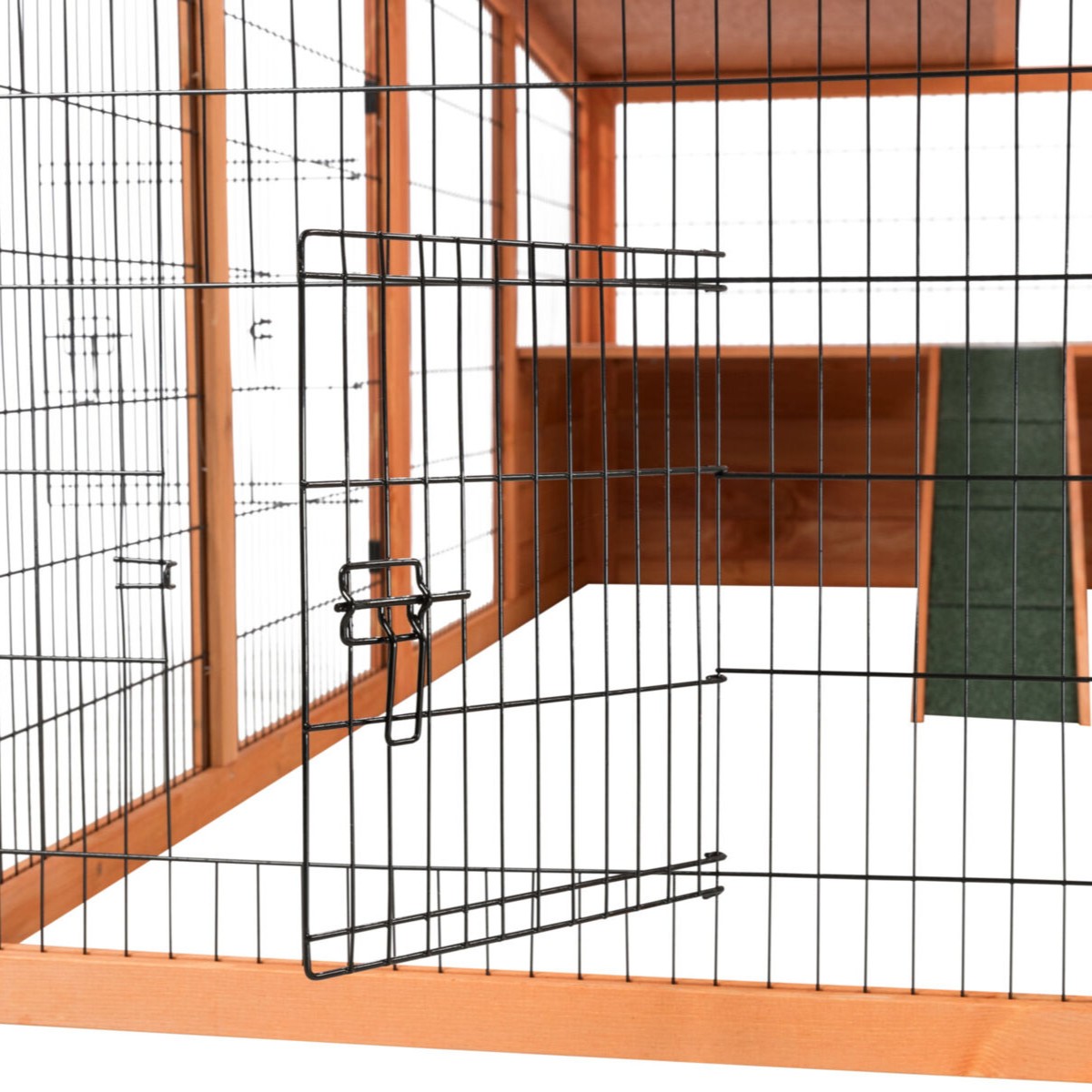 Kanininnhegning utendørs XL med tak (lokk) – til kanin og marsvin Kanininnhegning utendørs XL med tak (lokk) – til kanin og marsvin