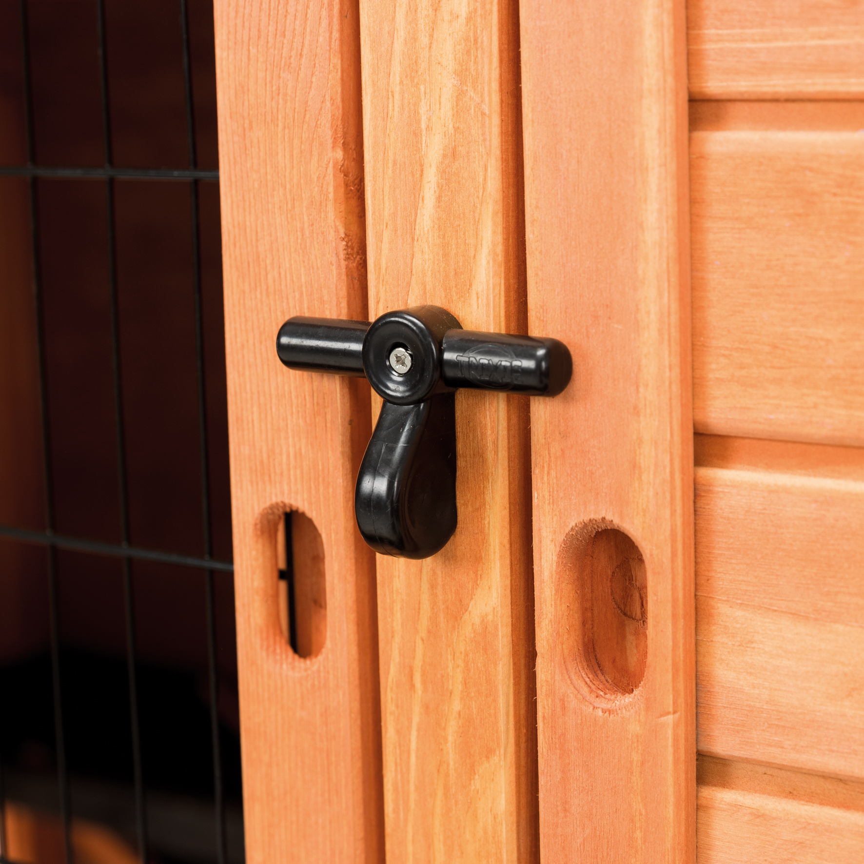 Natura utendørs kaninbur med luftegård