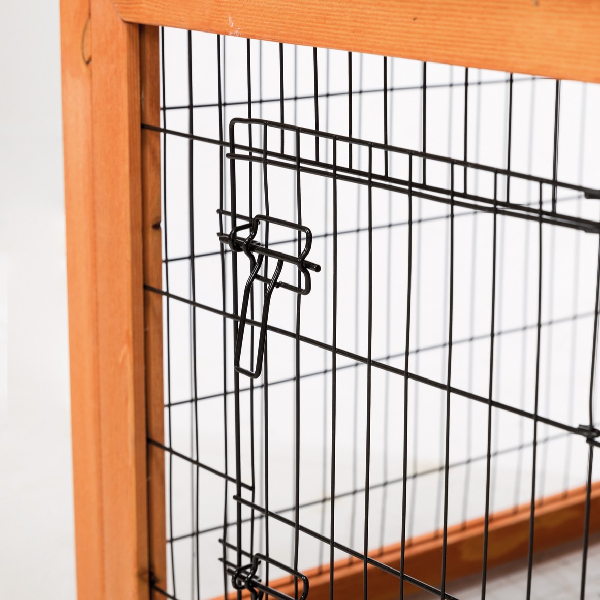 Natura utendørs kaninbur med luftegård