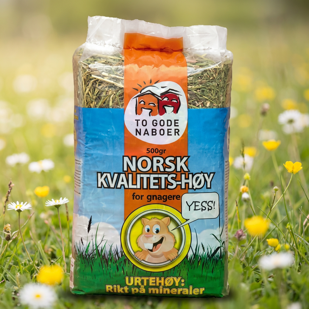 To Gode Naboer Norskt kvalitetshøy urtehøy