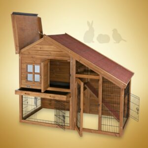 Trixie Natura utebur til kanin med luftegård