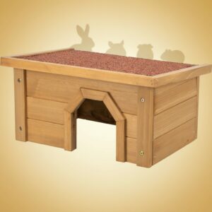 Værbeskyttelse-tilfluktshus til kanin og marsvin
